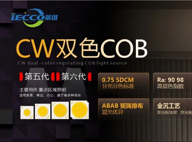 CW˫ɫ��5/6��COB ��Ʒ�Ƽ�Product Recommendation Dual‑color COB